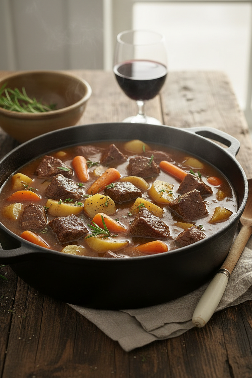 Beef Stew Cubes Portrait