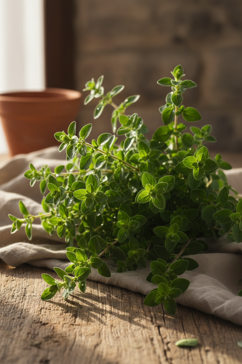 Farm-Fresh Organic Oregano (Hand-Picked, 1 Bunch)
