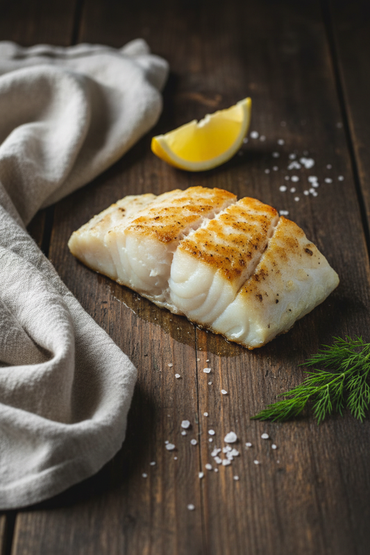 Cooked Pacific Cod Fillet PBO 5-7oz