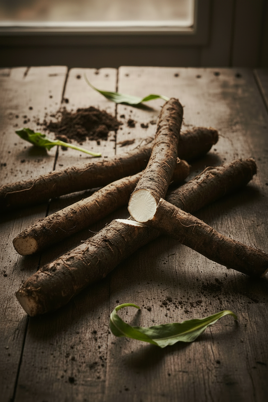 Farm-Fresh Organic Black Salsify – Abundant