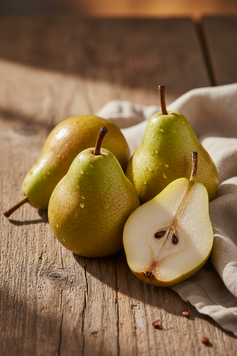 Farm-Fresh Organic D'Anjou Pears (each)