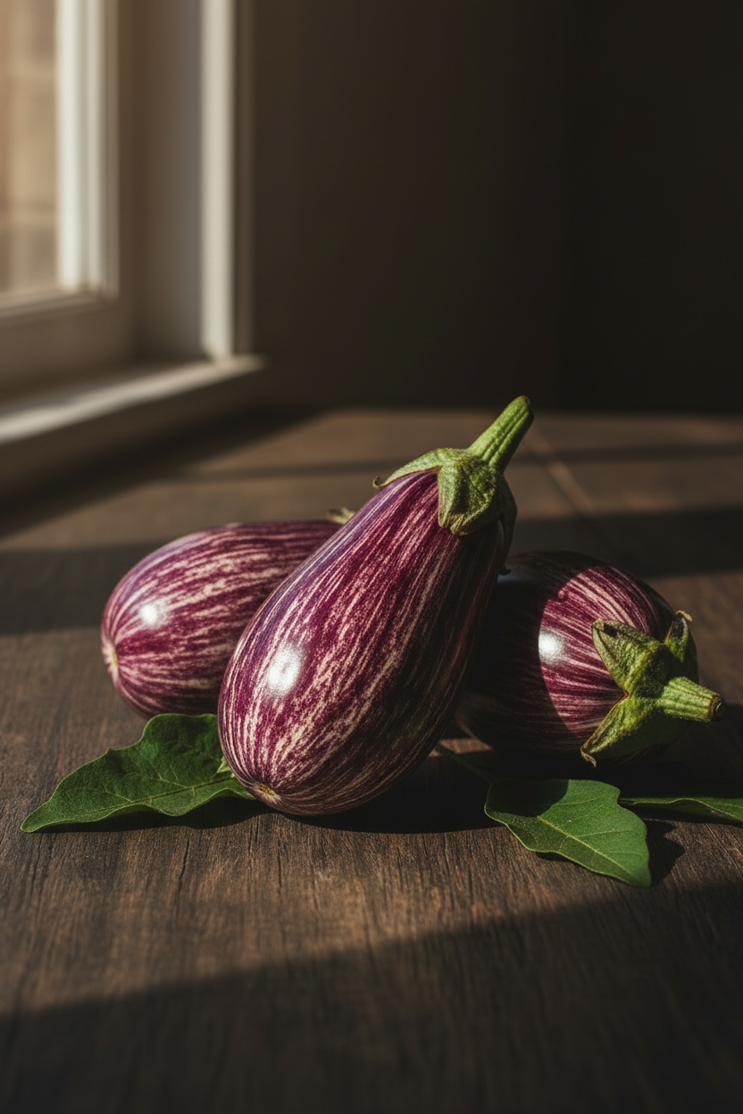 Graffiti Eggplants – Whole