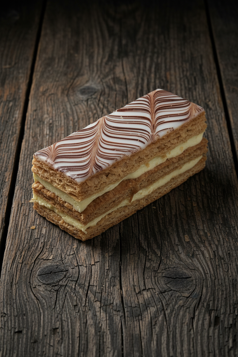 Mille-Feuille Dark Wood