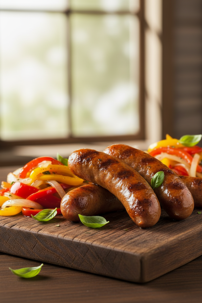 Pork Sweet Italian Bratwurst Portrait