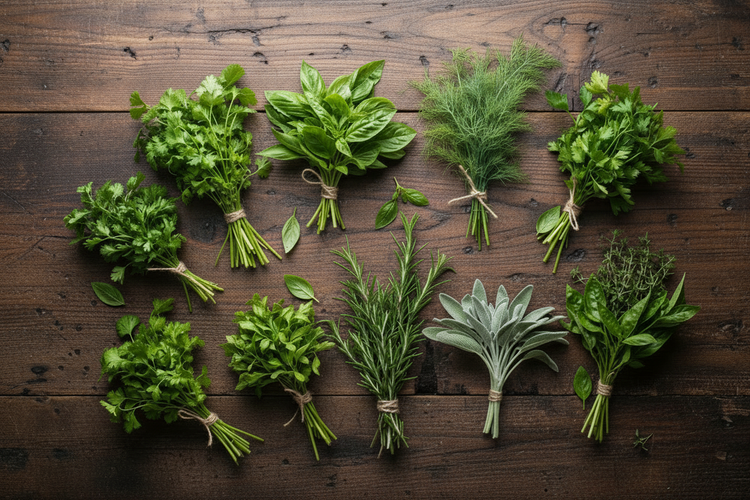 Fresh Picked Herbs & Spices