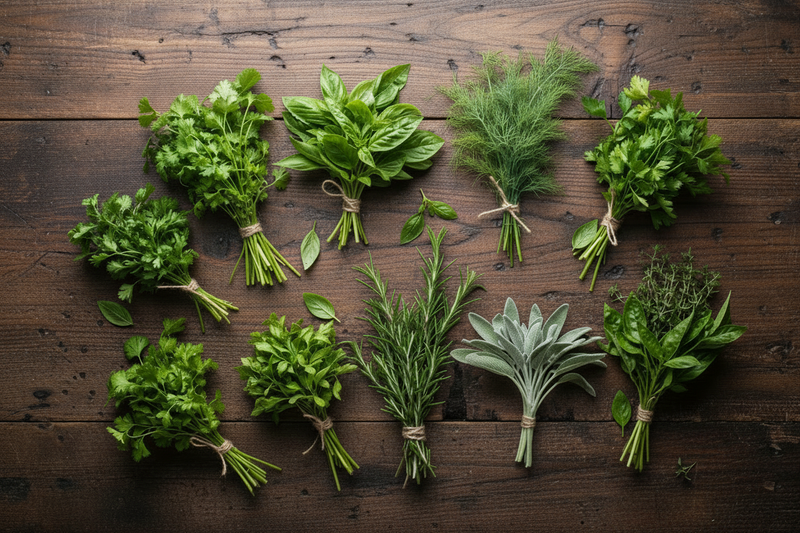 Fresh Picked Herbs & Spices