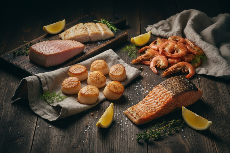Premium Quality Seafood Collection