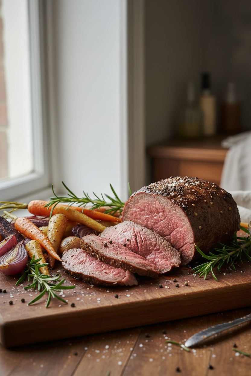 Beef Bottom Round Roast Portrait