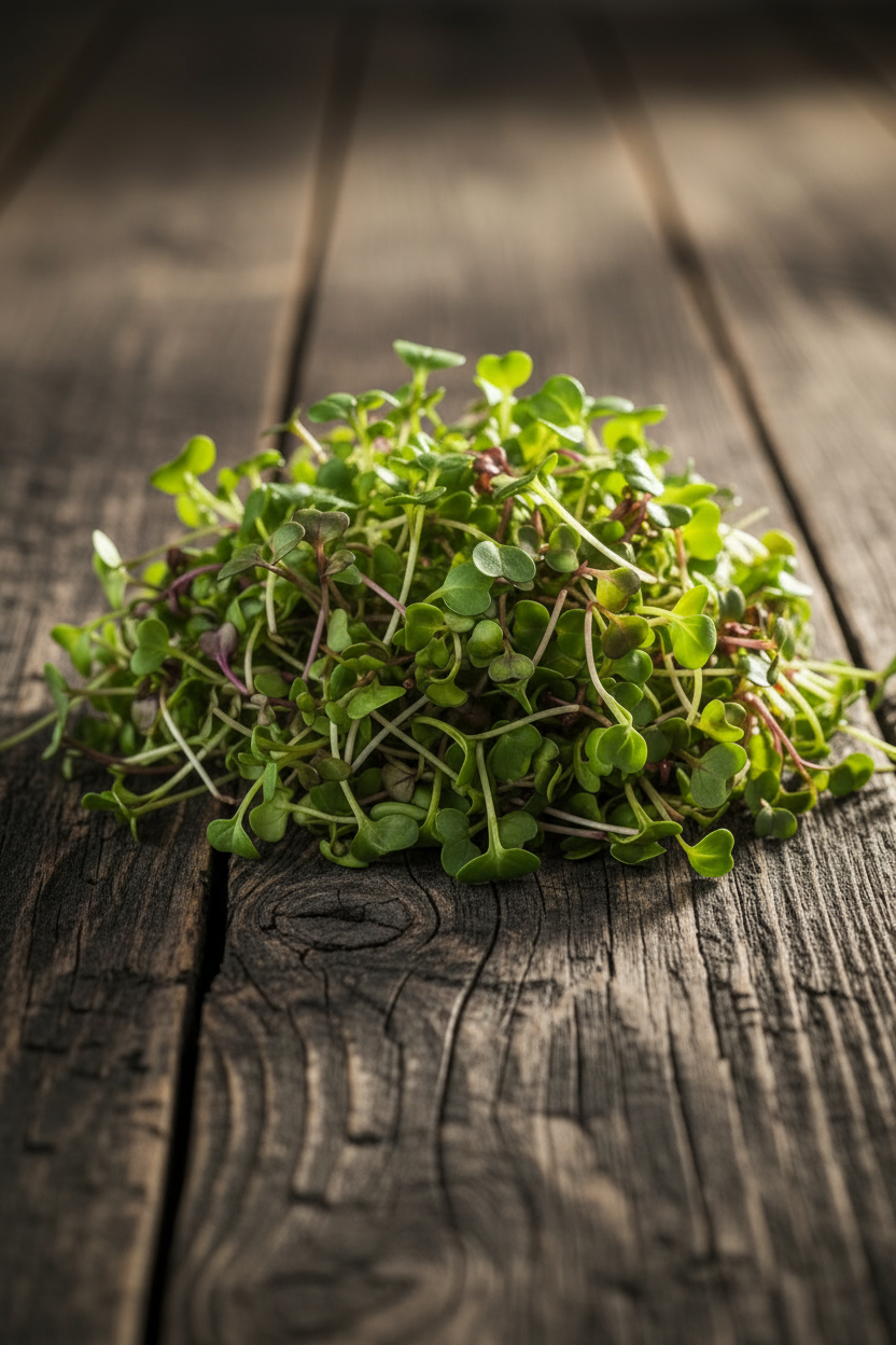 Classic Microgreens Mix Side Angle