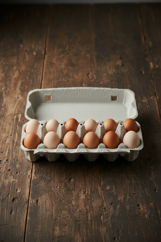 Dozen Eggs Portrait