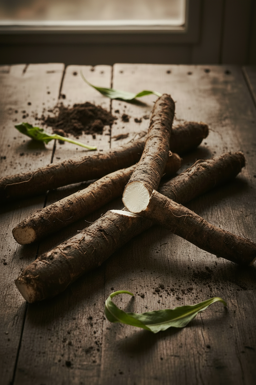 Farm-Fresh Organic Black Salsify – Abundant