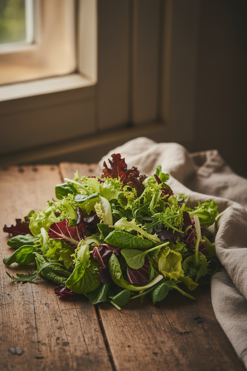 Farm-Fresh Organic Specialty Lettuce Mix