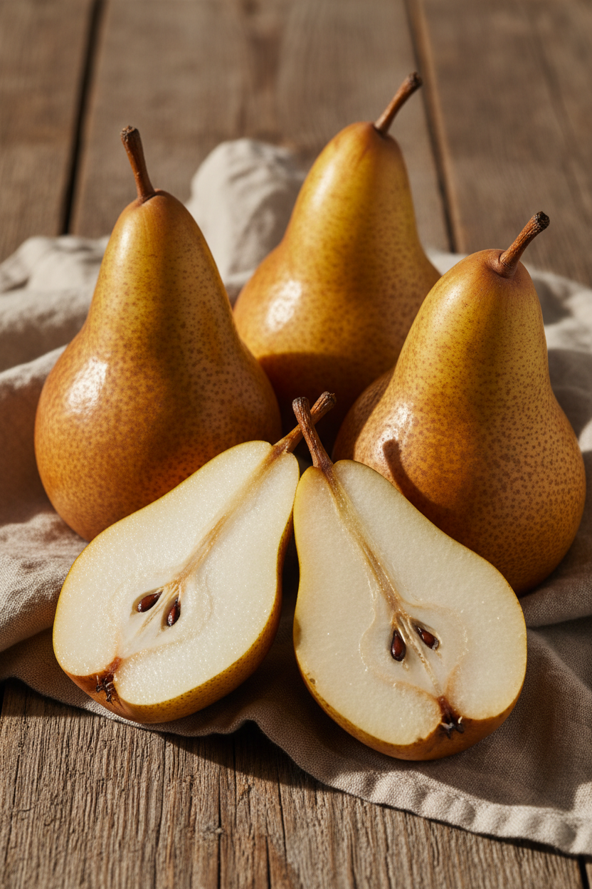 Farm-Fresh Organic Bosc Pears (each)