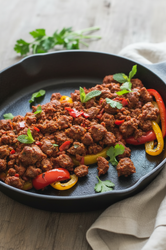 Lamb Merguez Loose Portrait
