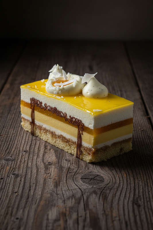 Mango Vanilla Entremet