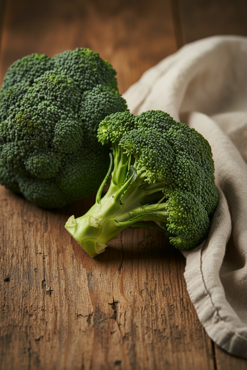 Farm-Fresh Organic Broccoli (Hand-Picked, 1-2 Heads)