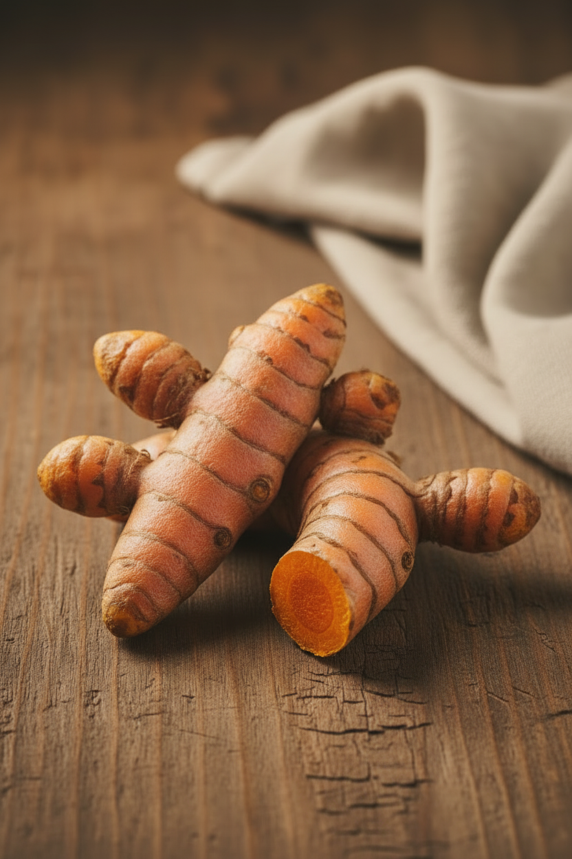 Farm-Fresh Organic Turmeric Root (Hand-Picked, 5oz)