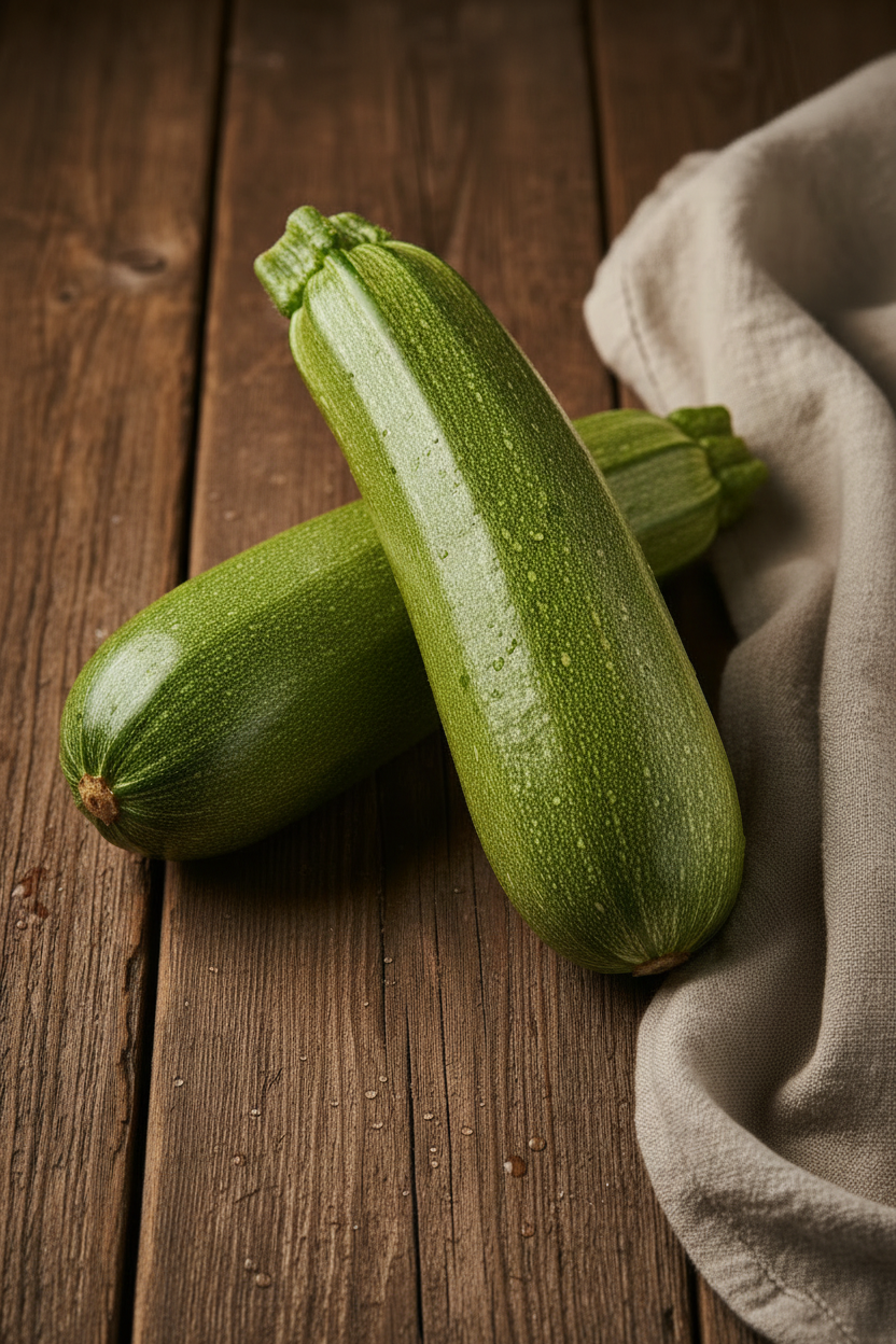Farm-Fresh Organic Zucchini (Hand-Picked, 2 Zucchinis)